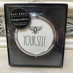 RAE DUNN COMPACT MIRROR